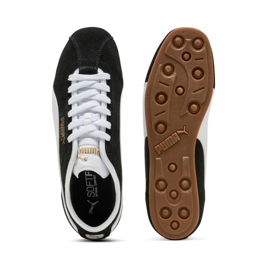 Puma Tackle Suède Dames Zwarte Sneakers - Image 5