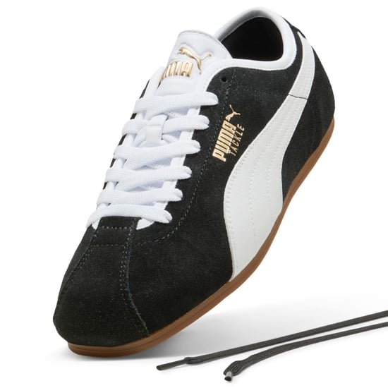 Puma Tackle Suède Dames Zwarte Sneakers - Image 6