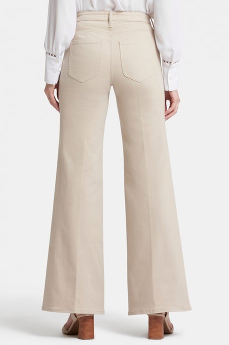 Mia Palazzo Jeans In Petite Met Hoge Taille - Image 2