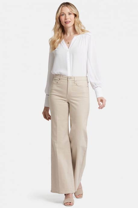 Mia Palazzo Jeans In Petite Met Hoge Taille - Image 5