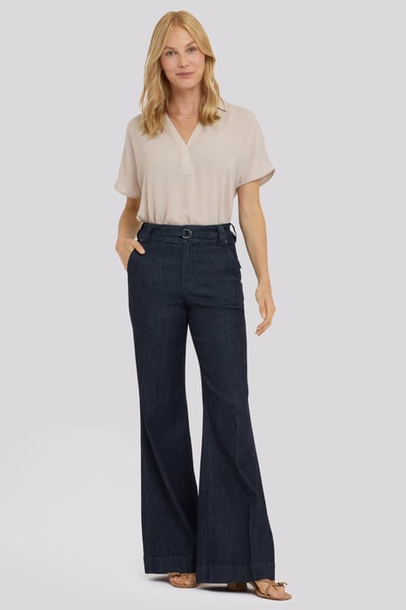 Mia Palazzo Jeans Met Hoge Taille - Image 1