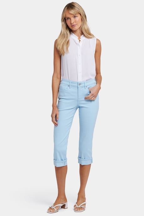 Marilyn Straight Crop Jeans In Cool Embrace® Denim - Image 4