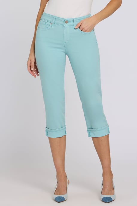 Marilyn Straight Crop Jeans In Cool Embrace® Denim - Image 4