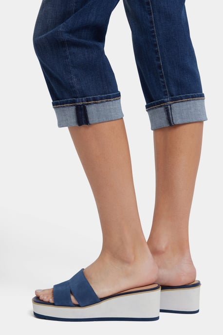 Marilyn Straight Crop Jeans In Cool Embrace® Denim - Image 4