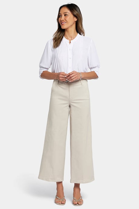 Mona Wijde Pantalon Enkel Jeans Met Hoge Taille - Image 4