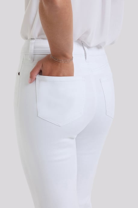 Monica Kick Flare Cropped Jeans Met Hoge Taille - Image 5