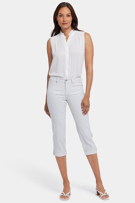 Marilyn Straight Crop Jeans Met Manchetten - Image 1