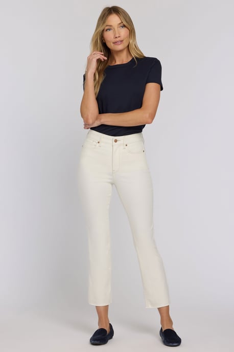 Billie Mini Bootcut Enkellange Jeans In Cool Embrace® Denim Met Hoge Taille - Image 1