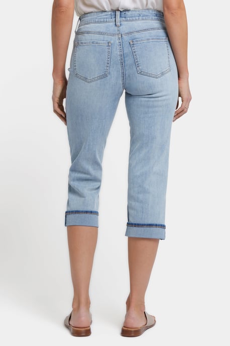 Marilyn Straight Crop Jeans In Cool Embrace® Denim - Image 2