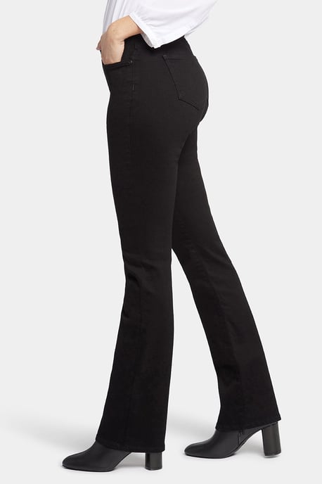 Barbara Bootcut Jeans Zwart Premium Denim (Petite) - Image 3
