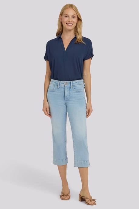 Marilyn Rechte Crop Jeans In Re-New Denim - Image 1