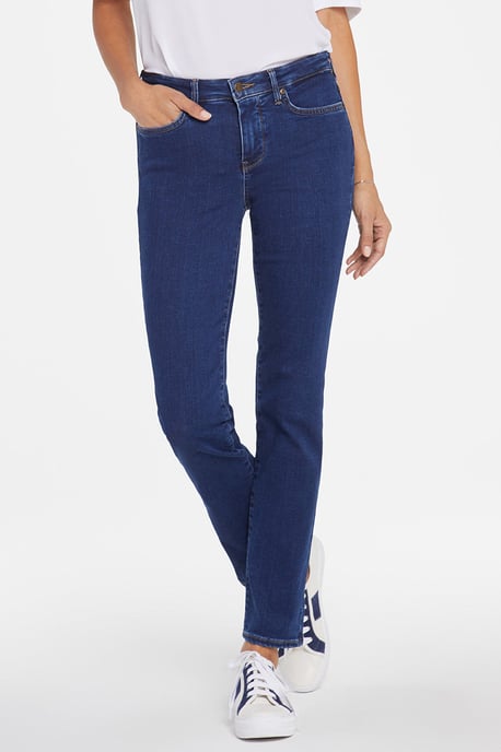 Sheri Slim Jeans Medium Blue Premium Denim (Lang) - Image 3