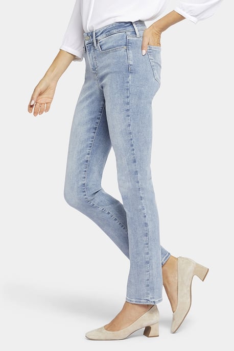 Sheri Slim Jeans Lichtblauw Premium Denim (Lang) - Image 3