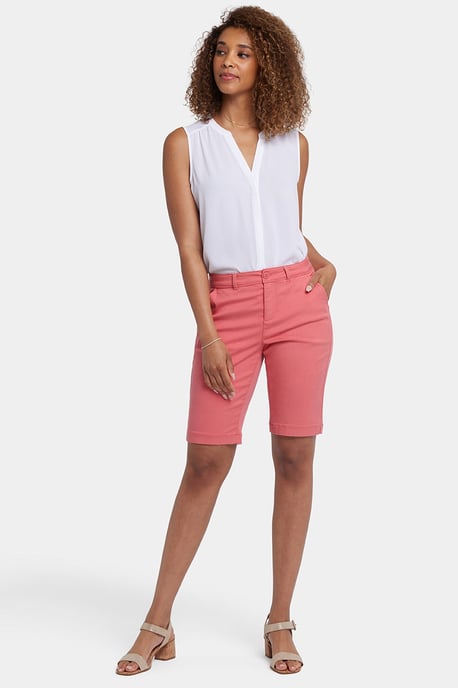 Bermuda Shorts In Stretch Twill - Image 1