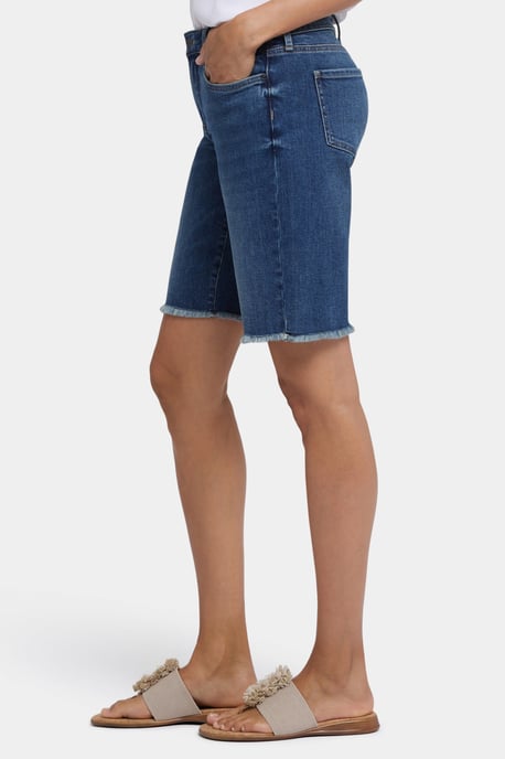 Lilly Denim Shorts Met Rafelige Zooms - Image 3