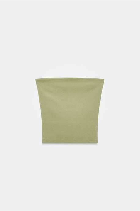 Strapless Bodycon Bandeau Blouse - Image 6