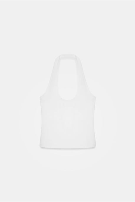 Halternekkleding Met Uitsnijding Slim Fit Blouse - Image 5