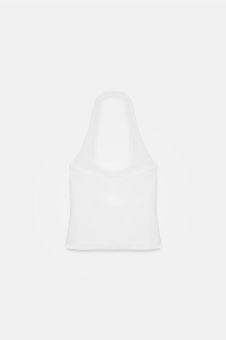 Halternekkleding Met Uitsnijding Slim Fit Blouse - Image 6
