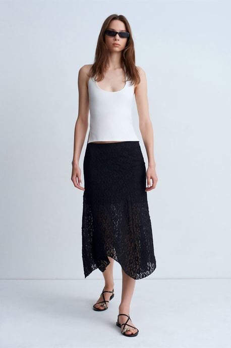 Halternekkostuum Cut-Out Slim Fit Blouse - Image 4