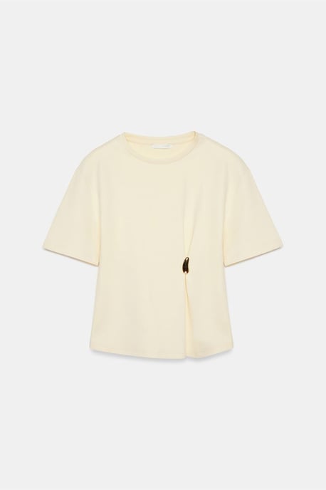 Dames T-shirt met ronde hals en korte mouwen - Image 5