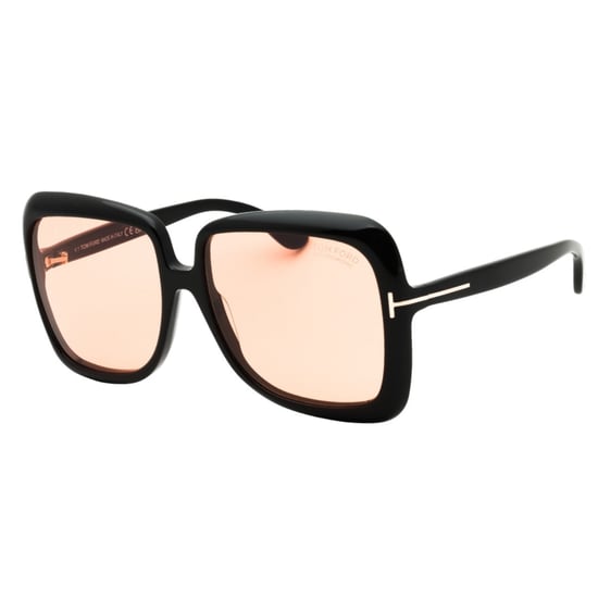 Tom Ford Lorelai Zonnebril In Glanzend Zwart - Image 2