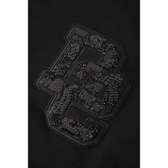 Dsquared2 D2 Trui Met Paillettenlogo, Zwarte Ronde Hals - Image 5