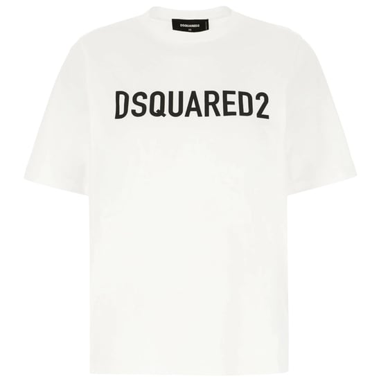 Dsquared2 T-shirt Met Opvallend Logo En Losse Pasvorm, Wit - Image 1