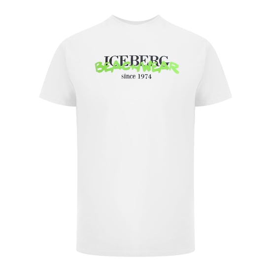 Ice Iceberg Beachwear Logo Wit T-shirt - Image 1