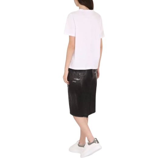 Dsquared2 T-shirt Met Logo-opdruk En Ronde Hals, Wit - Image 4