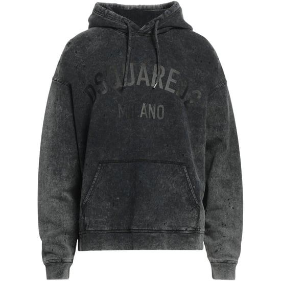 Dsquared2 Milano Destroyed Faded Look Grijze Hoodie - Image 1