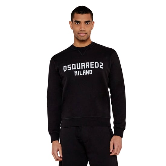 Dsquared2 Cool Fit Milano Crew Neck Zwarte Sweatshirt - Image 3