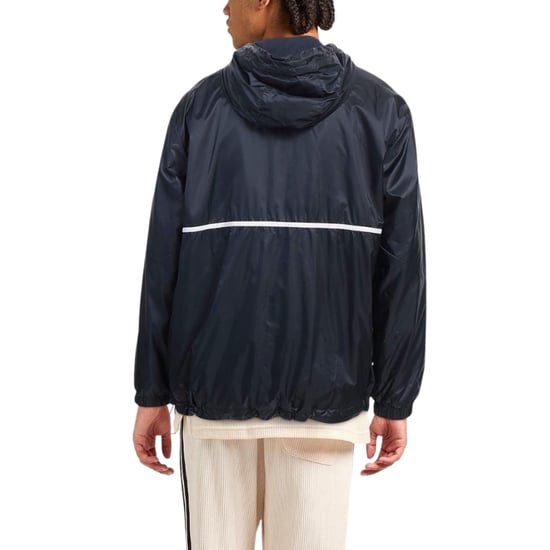 Ea7 Marineblauwe Jas Met Capuchon - Image 3
