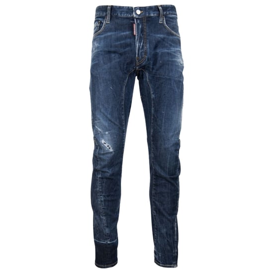 Dsquared2 Nette Biker Jeans Licht Gebruikte Stijl Blauwe Jeans - Image 1