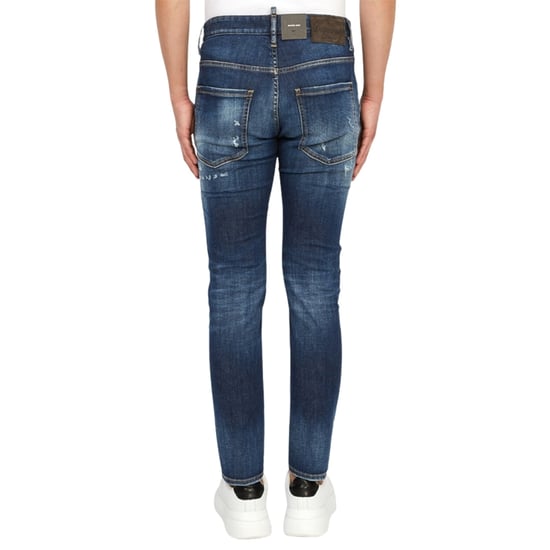 Dsquared2 Skater Jean Destroyed Reinforced Denim Blauwe Jeans - Image 5