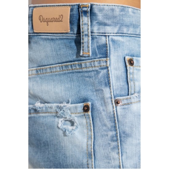 Dsquared2 Cool Guy Jeans Destroyed Wash Lichtblauwe Jeans - Image 5