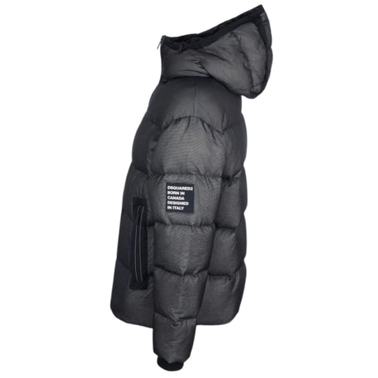Dsquared2 Faded Black Puffer Down Jacket - Image 3