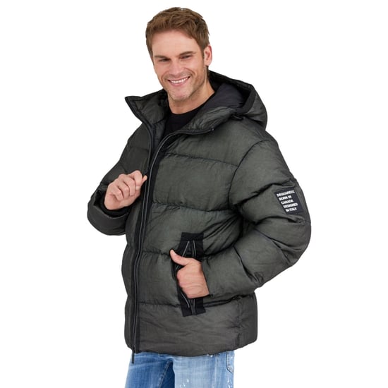 Dsquared2 Faded Black Puffer Down Jacket - Image 5