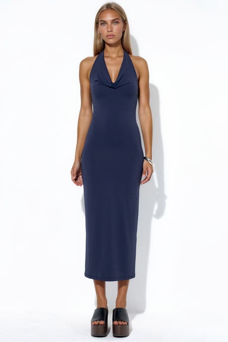 Halternekk Maxi-jurk - Image 5
