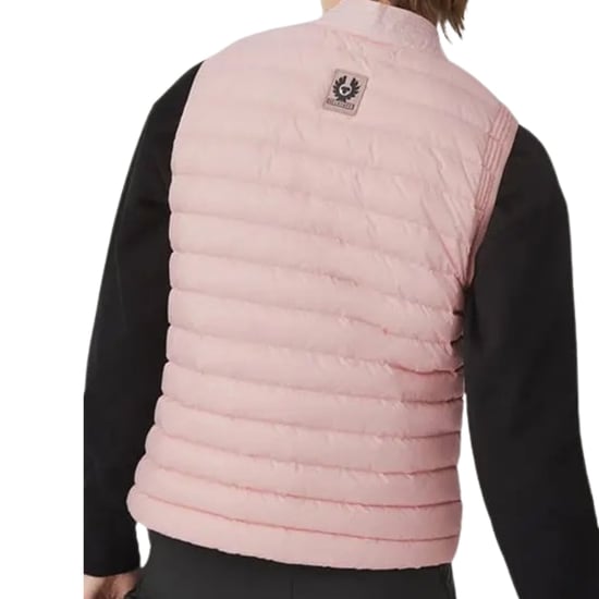 Belstaff Stella Chalk Pink Gilet Donsjas - Image 2