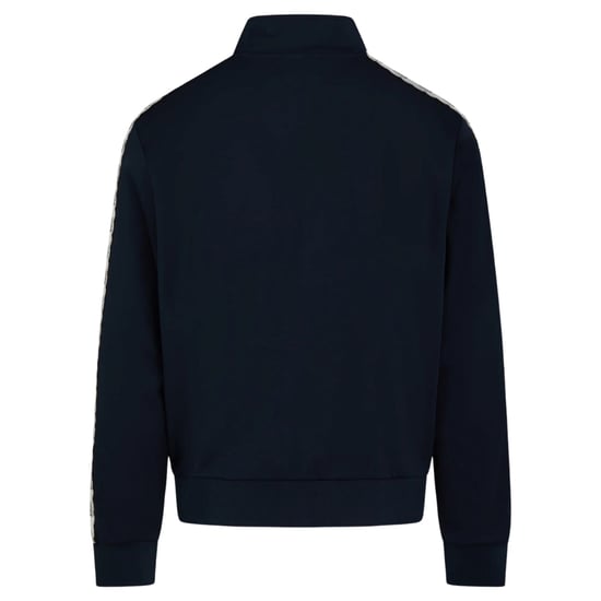 Aquascutum Active Crest Tape Navy Zip Track Top - Image 2