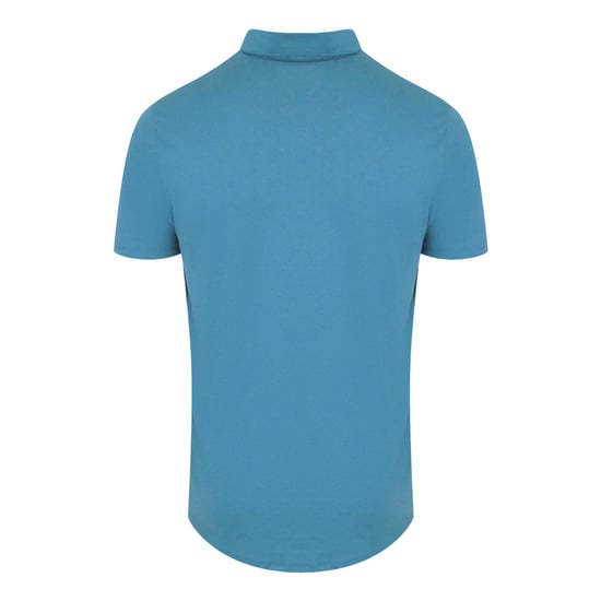 Aquascutum Active Katoenen Poloshirt In Dry-fit-stijl, Avio Blauw - Image 2