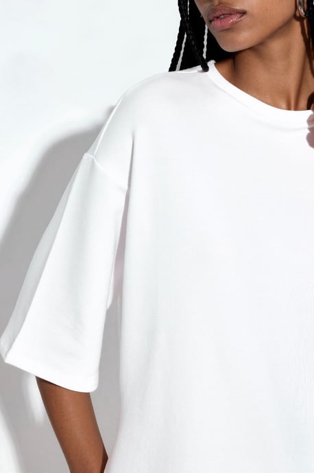 Dames Losse Crewneck T-shirt - Image 4