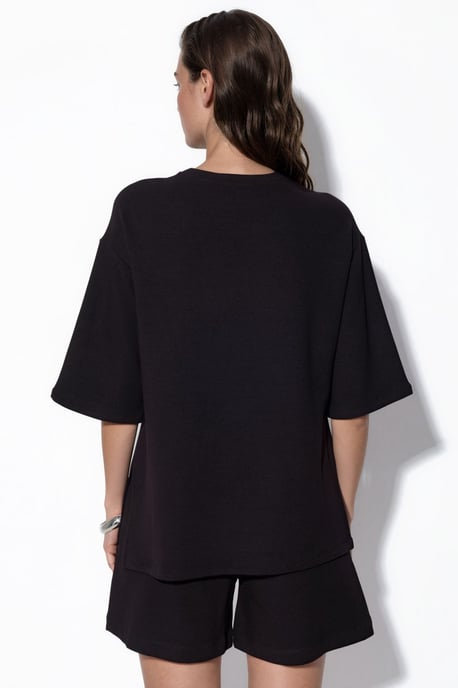 Dames Losse Crew Neck T-shirt - Image 3