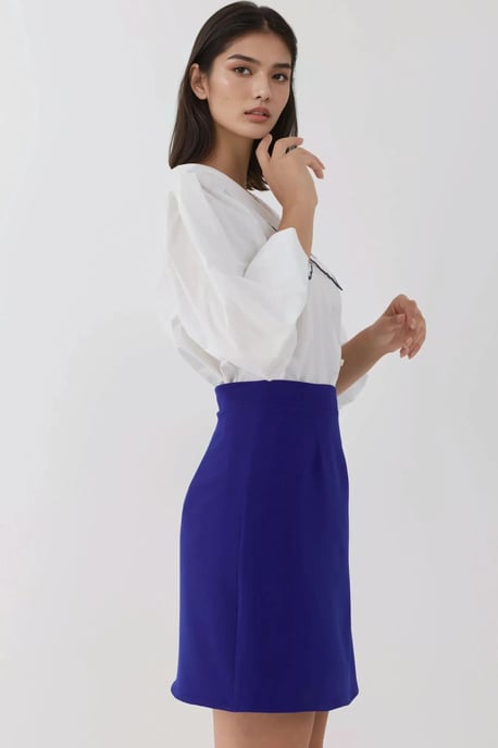 Hoge Taille Mini A-Lijn Rok - Image 3