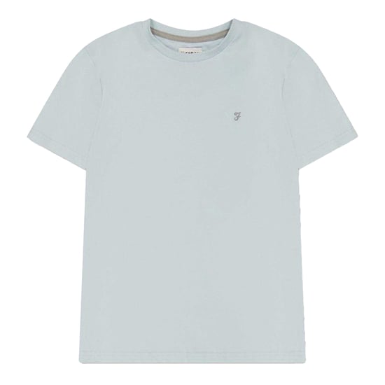 Farah Kinder/Kinder Logo Crew Hals T-shirt (Blauw) - Image 1