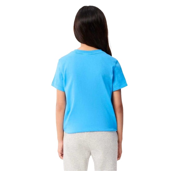 Lacoste Kinderen Basis Geborduurd Regular T-Shirt (Blauw) - Image 2