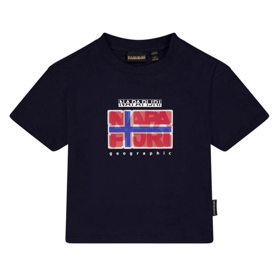 Napapijri Kinderen/Kinderen Stella Lichtgewicht Casual T-shirt (Marineblauw) - Image 1