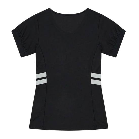 Ellesse Lowery T-shirt met V-hals voor dames (Zwart) - Image 2