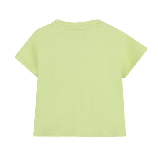 Boss Kinderen/Kinderen Belettering Crew Hals Normaal T-Shirt (Appelgroen) - Image 2
