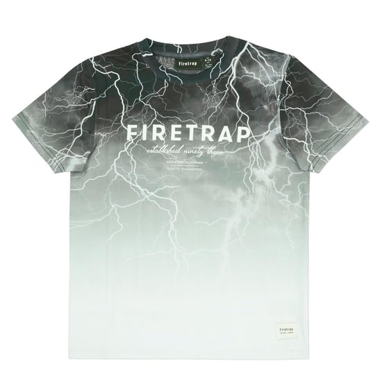 Firetrap T-shirt met all-overprint voor jongens (Licht) - Image 1